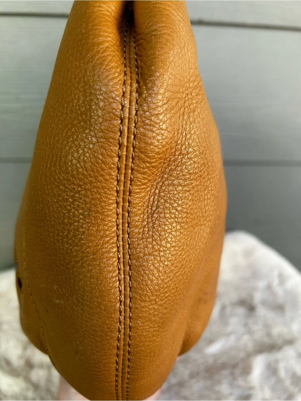 Michael Kors Leather Shoulder Hobo with Tassel - Picture 7 of 13